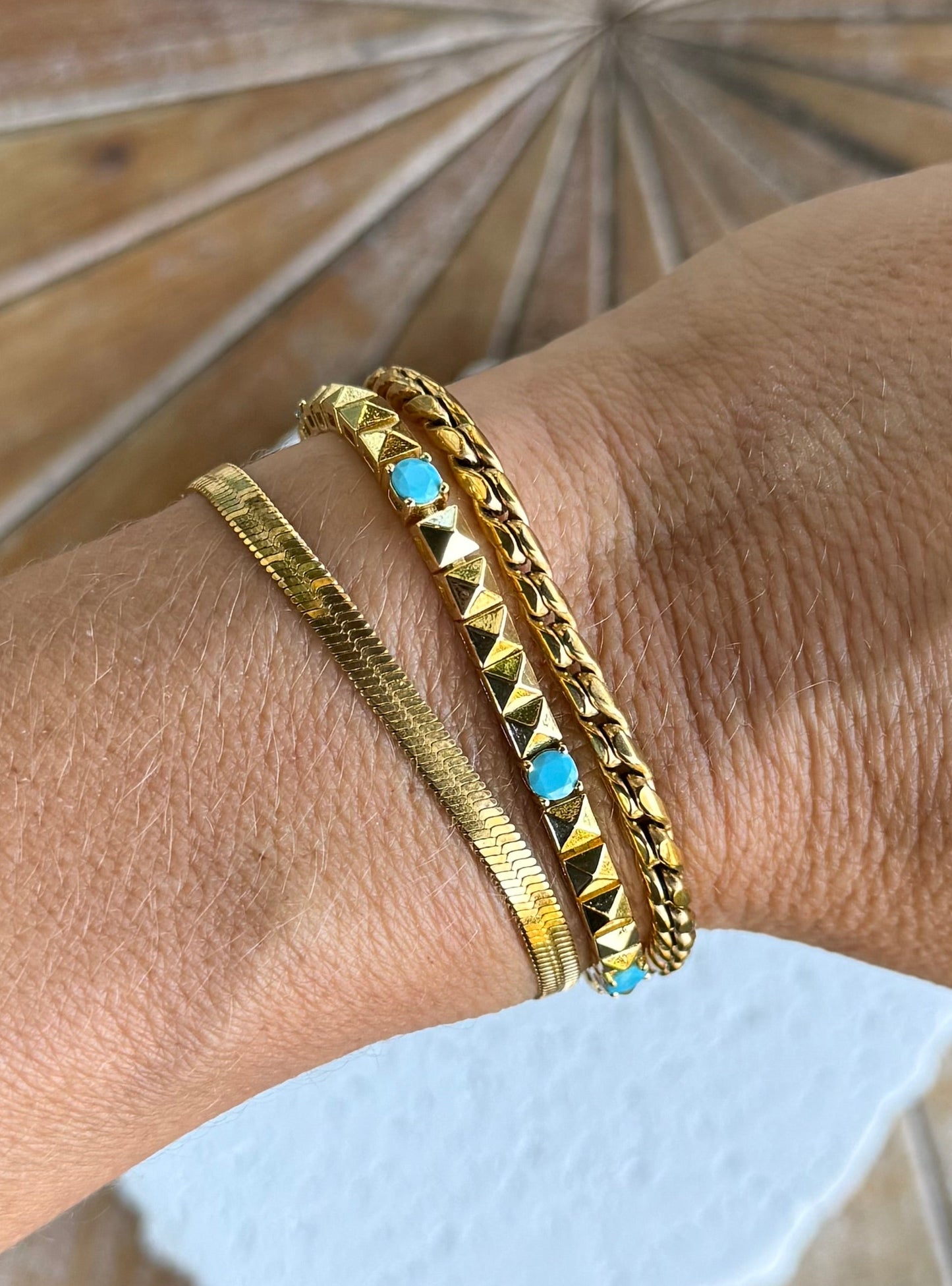 Desert Aura Bracelet Stack of 3