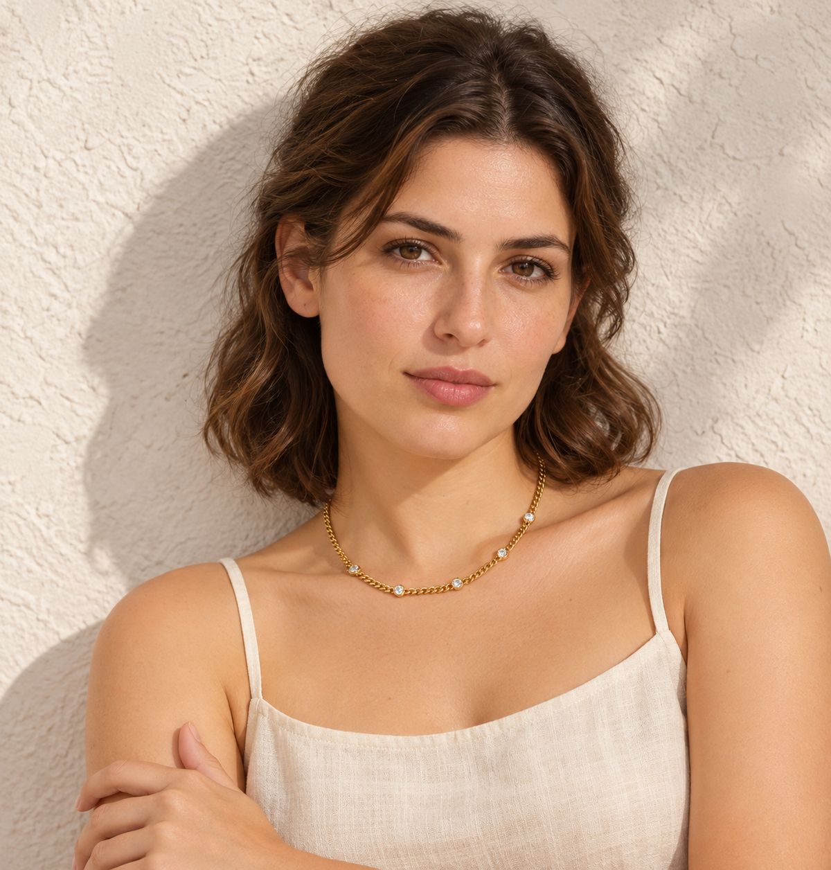 Classic Link Layering Necklace