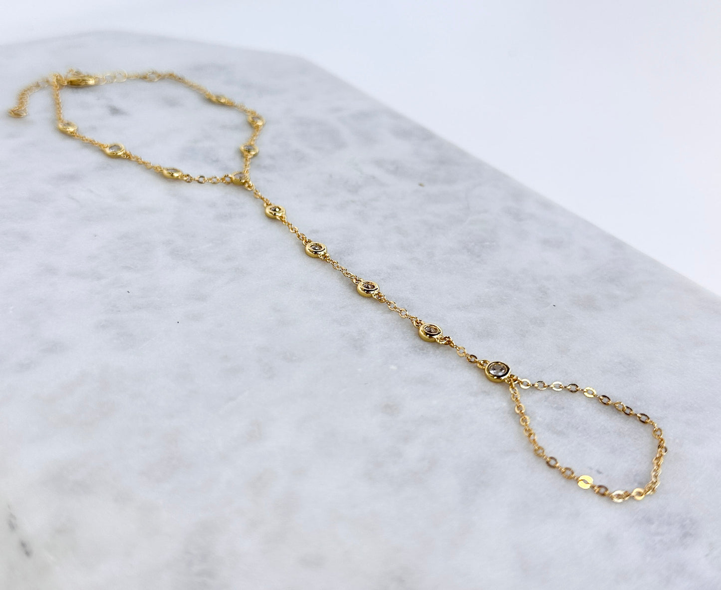 HIBISCUS Cz Hand Chain