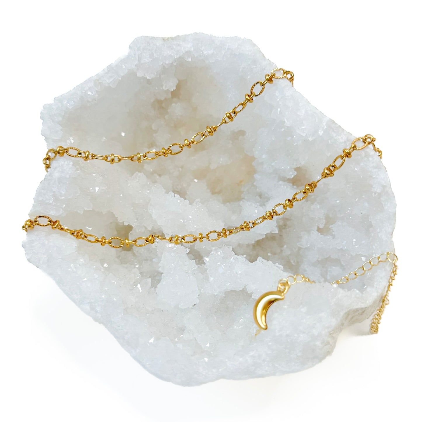 KAUAI Lazer Cut Sparkle Belly Chain