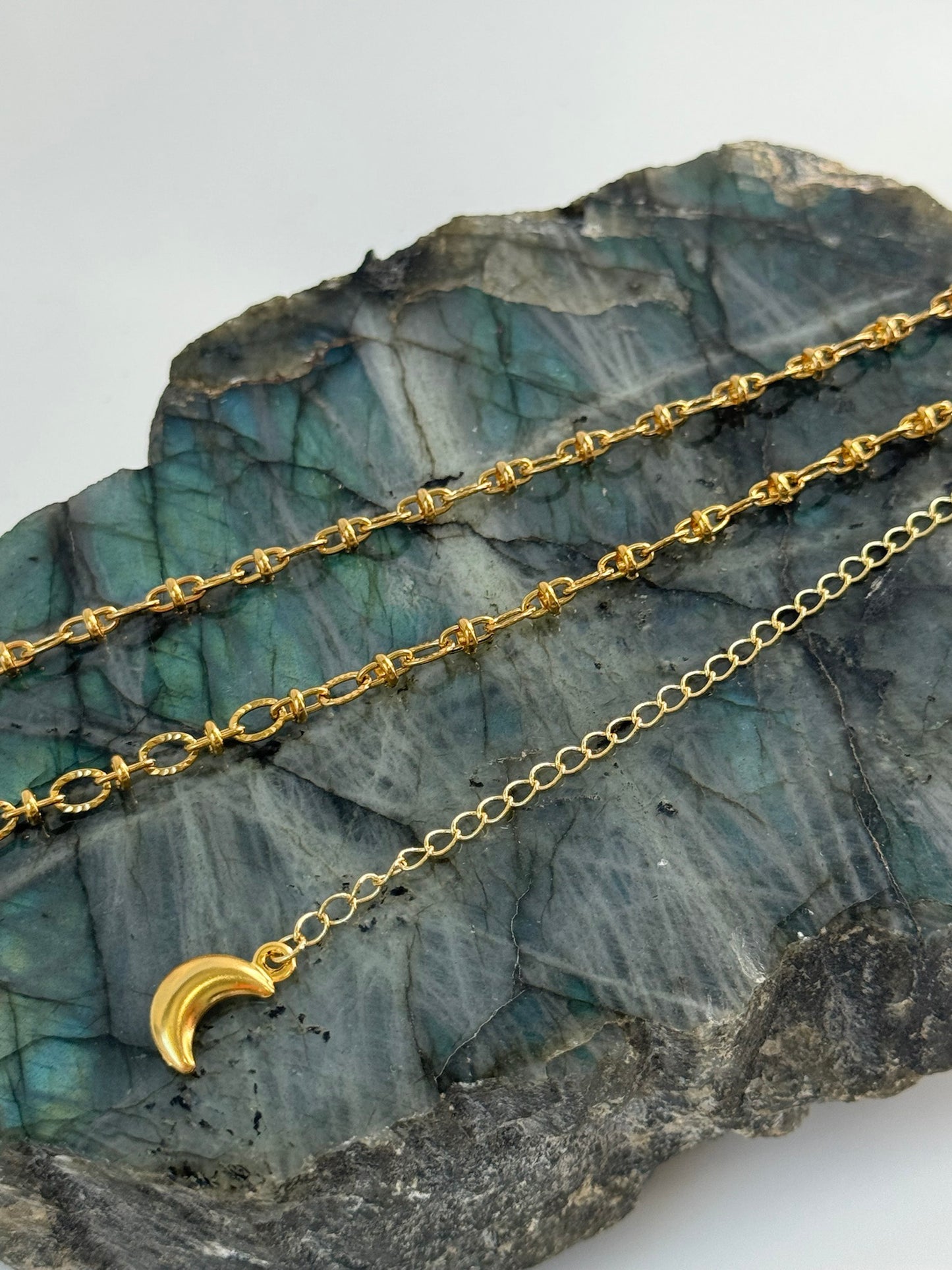 KAUAI Lazer Cut Sparkle Belly Chain