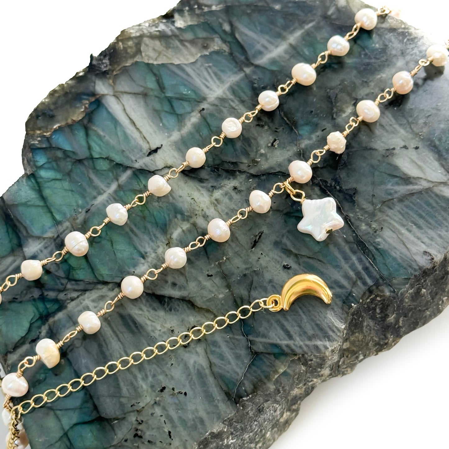 IBIZA Fresh Water Pearl Belly Chain