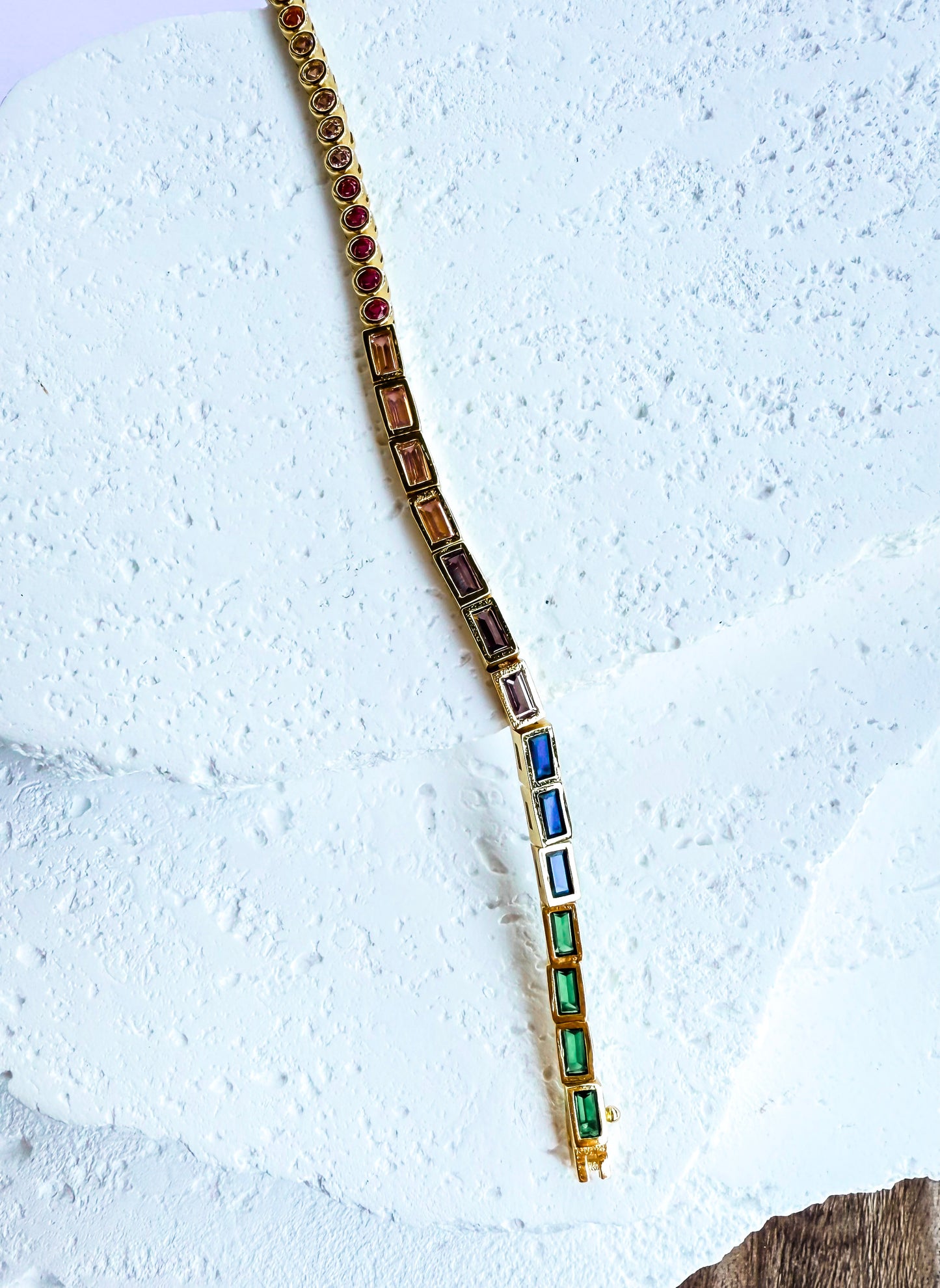 Prism Goddess Bracelet Stack of 3