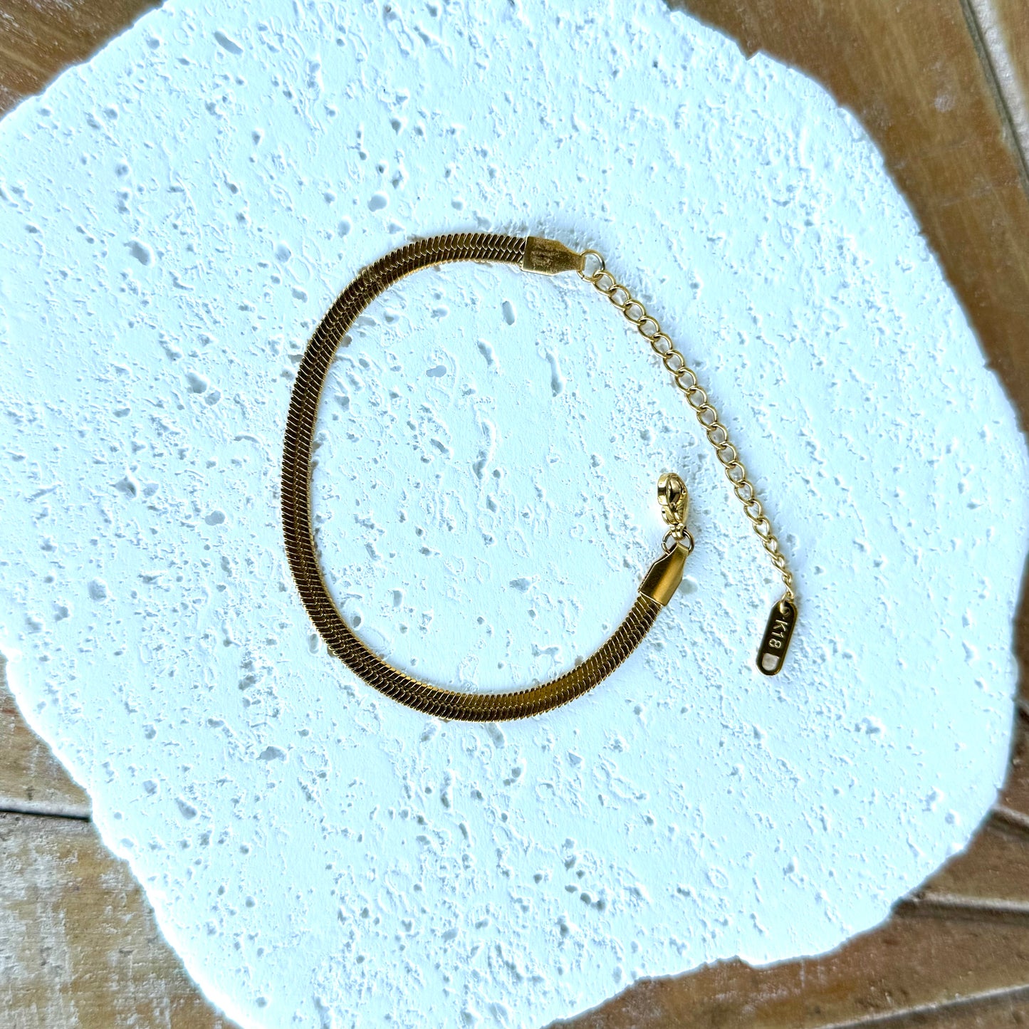 Ice Queen Herringbone Bracelet