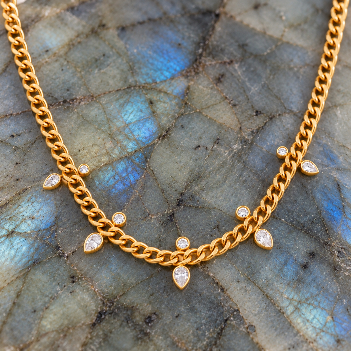 Statement Link Boho Necklace