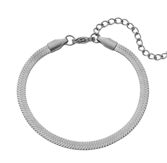 Ice Queen Herringbone Bracelet